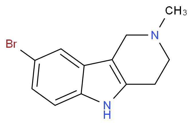 8-Bromo-2-methyl-2,3,4,5-tetrahydro-1H-pyrido[4,3-b]indole_Molecular_structure_CAS_5055-01-6)