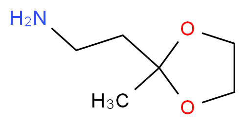 2-(2-methyl-1,3-dioxolan-2-yl)ethan-1-amine_Molecular_structure_CAS_)