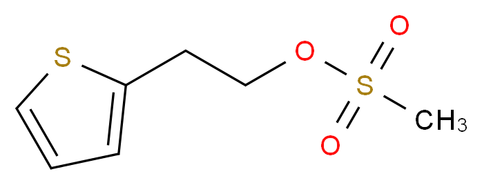 2-Thiopheneethanol Methanesulfonate_Molecular_structure_CAS_61380-07-2)