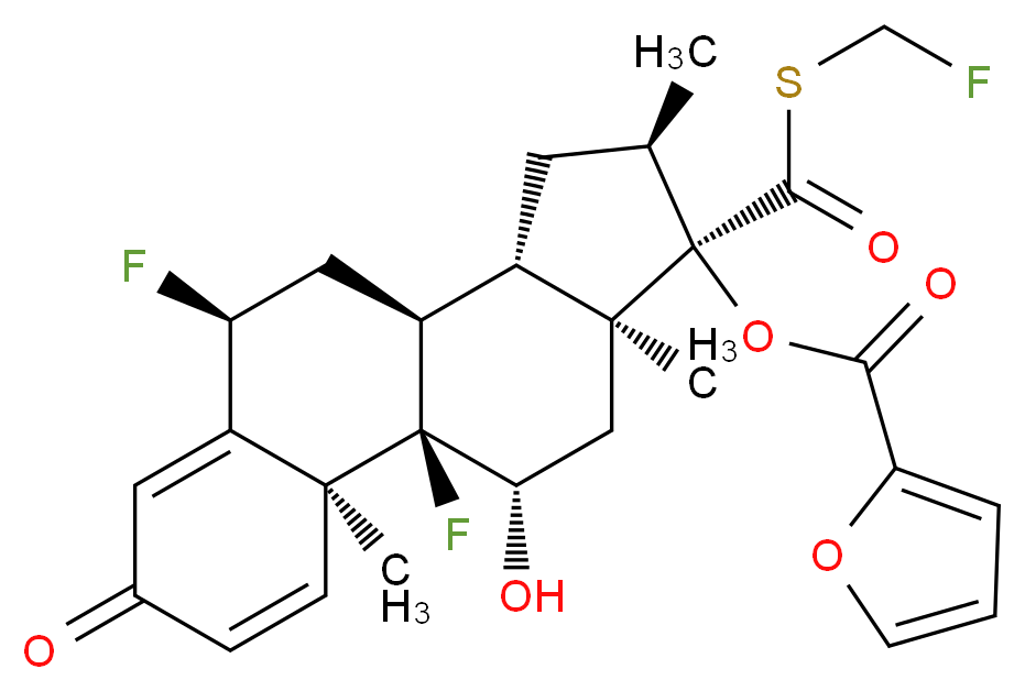 Fluticasone Furoate_Molecular_structure_CAS_397864-44-7)
