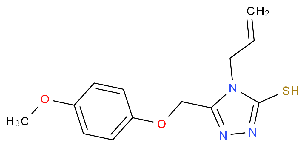 4-Allyl-5-[(4-methoxyphenoxy)methyl]-4H-1,2,4-triazole-3-thiol_Molecular_structure_CAS_669740-18-5)