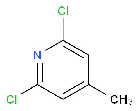 2,6-Dichloro-4-methylpyridine_Molecular_structure_CAS_39621-00-6)