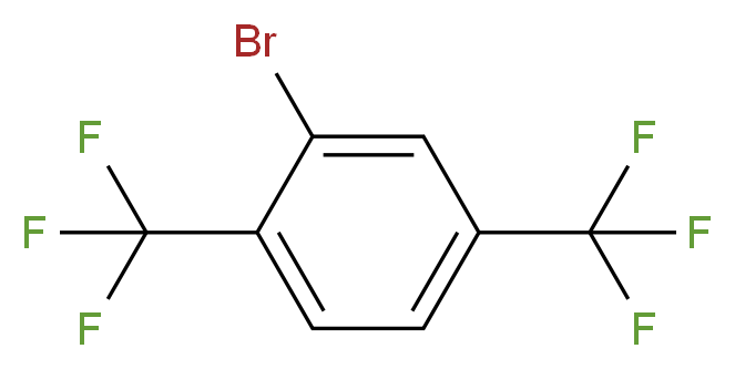 2,5-Bis(trifluoromethyl)bromobenzene_Molecular_structure_CAS_7617-93-8)