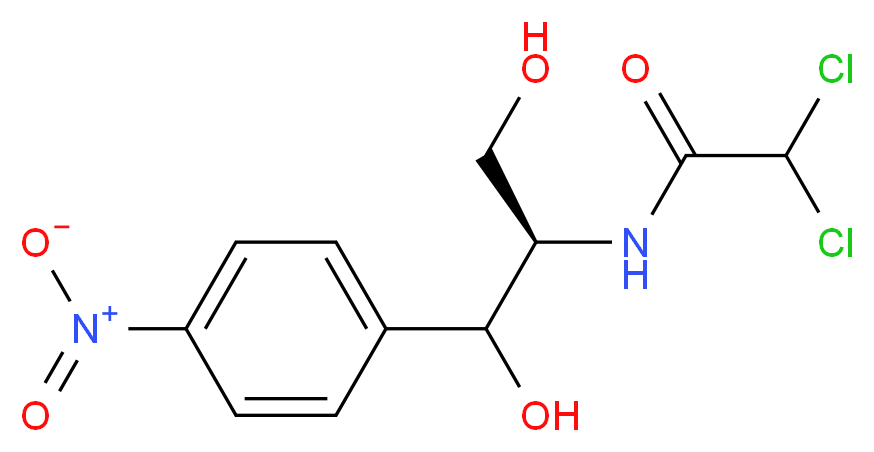 CAS_56-75-7 molecular structure