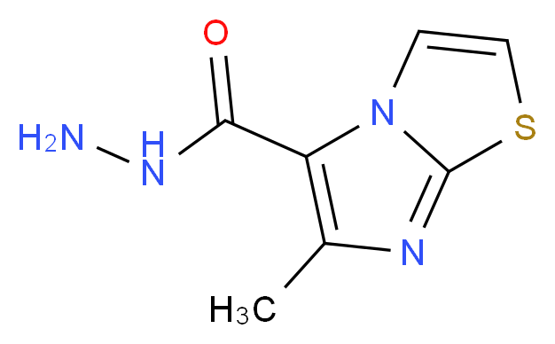 6-Methylimidazo[2,1-b][1,3]thiazole-5-carbohydrazide_Molecular_structure_CAS_161563-79-7)