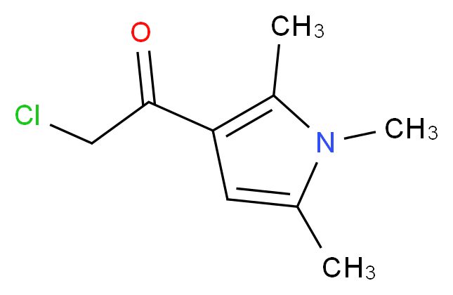 2-Chloro-1-(1,2,5-trimethyl-1H-pyrrol-3-yl)-ethanone_Molecular_structure_CAS_565195-14-4)