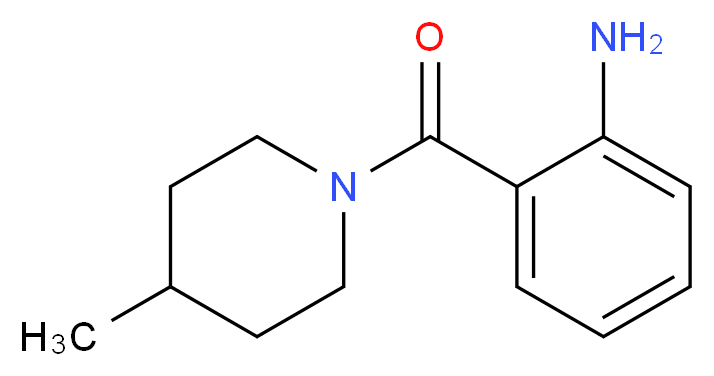 (2-Aminophenyl)(4-methyl-1-piperidinyl)methanone_Molecular_structure_CAS_)