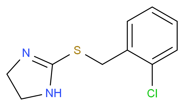 2-[(2-chlorobenzyl)thio]-4,5-dihydro-1H-imidazole hydrochloride_Molecular_structure_CAS_)
