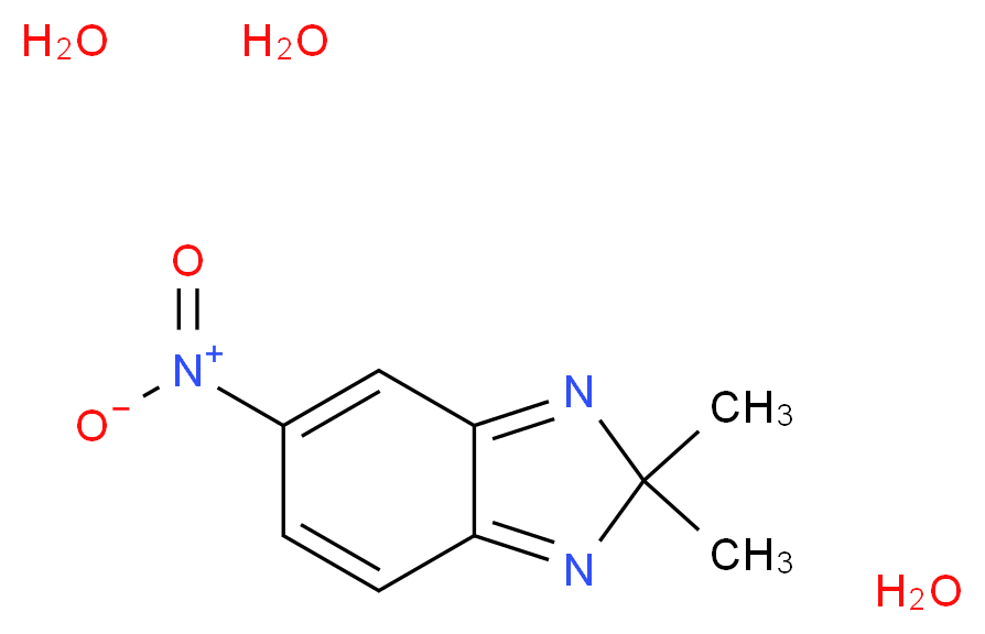2,2-dimethyl-5-nitro-2H-benzimidazole trihydrate_Molecular_structure_CAS_306935-58-0)