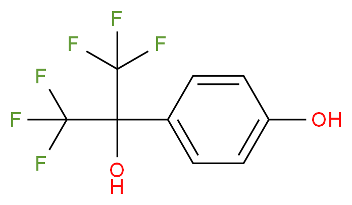 4-(1,1,1,3,3,3-Hexafluoro-2-hydroxyprop-2-yl)phenol_Molecular_structure_CAS_836-79-3)
