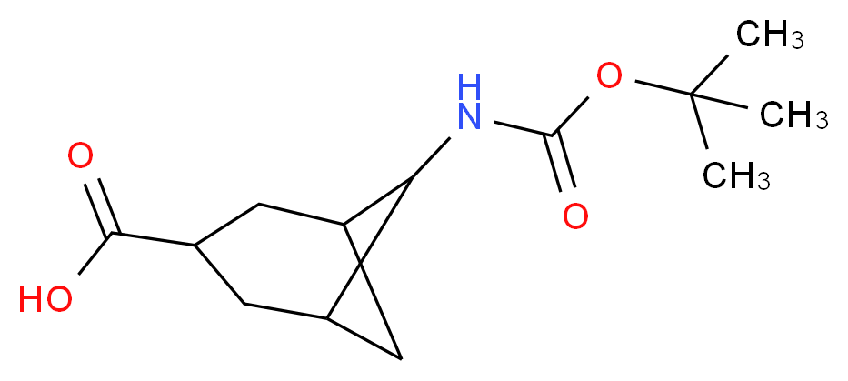 6-{[(tert-butoxy)carbonyl]amino}bicyclo[3.1.1]heptane-3-carboxylic acid_Molecular_structure_CAS_)