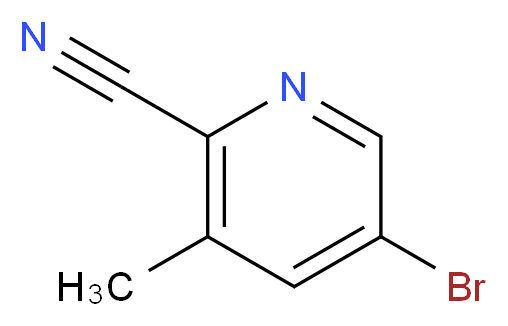 5-Bromo-3-methylpyridine-2-carbonitrile_Molecular_structure_CAS_156072-86-5)