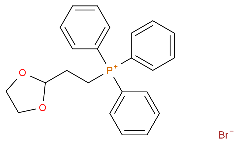 (2-(1,3-dioxolan-2-yl)ethyl)triphenylphosphonium bromide_Molecular_structure_CAS_)