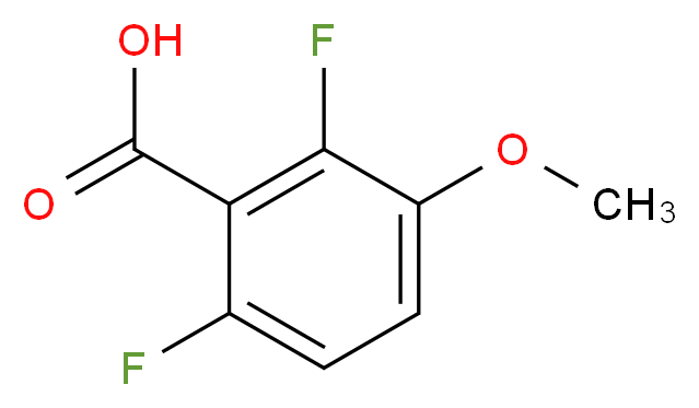 2,6-Difluoro-3-methoxybenzoic acid_Molecular_structure_CAS_886498-30-2)