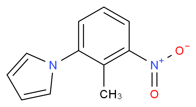 1-(2-Methyl-3-nitrophenyl)-1H-pyrrole_Molecular_structure_CAS_52414-57-0)