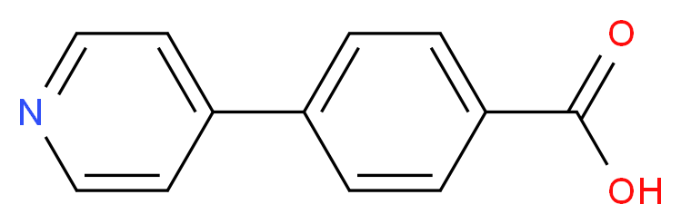 4-Pyridin-4-yl-benzoic acid_Molecular_structure_CAS_4385-76-6)