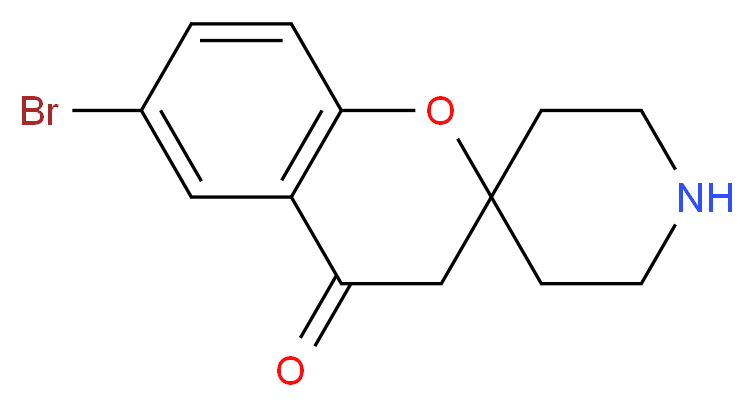 6-Bromospiro[chroman-2,4'-piperidin]-4-one_Molecular_structure_CAS_690632-08-7)