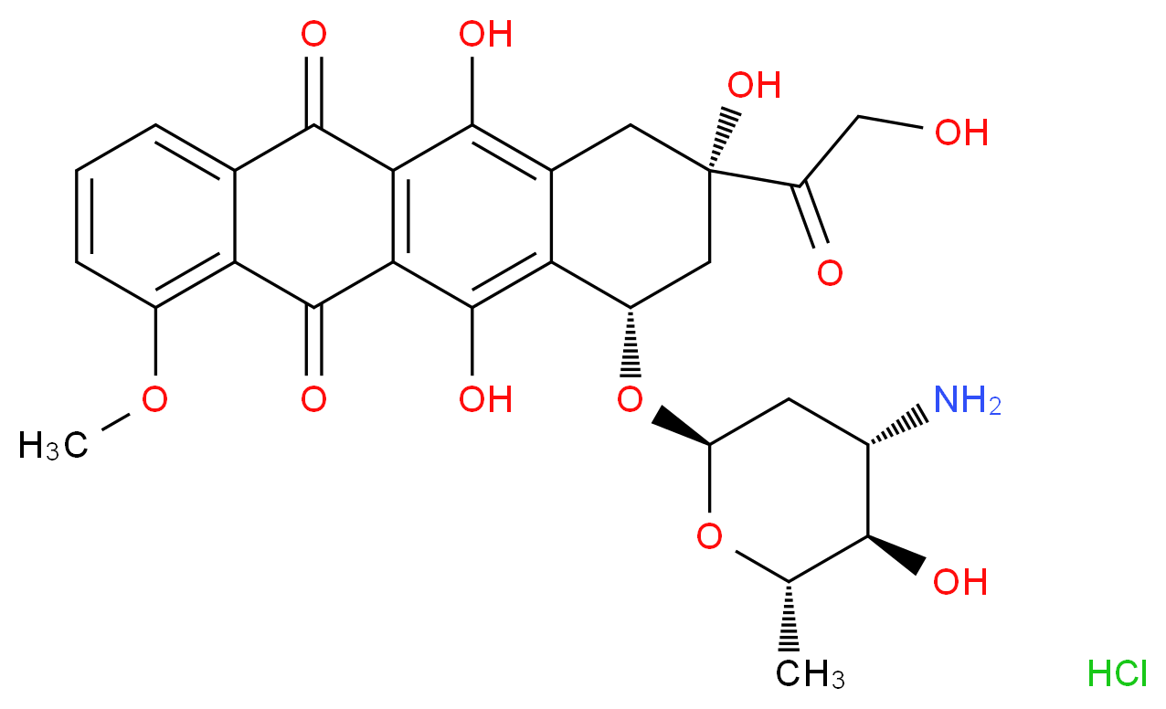 Epirubicin hydrochloride_Molecular_structure_CAS_56390-09-1)