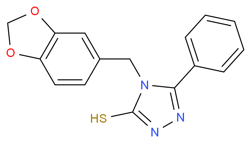 4-Benzo[1,3]dioxol-5-ylmethyl-5-phenyl-4H-[1,2,4]triazole-3-thiol_Molecular_structure_CAS_)