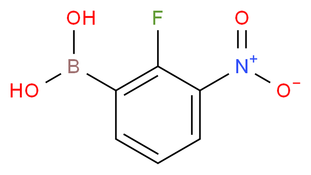 2-Fluoro-3-nitrophenylboronic Acid_Molecular_structure_CAS_1150114-29-6)