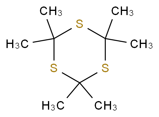 2,2,4,4,6,6-Hexamethyl-1,3,5-trithiane_Molecular_structure_CAS_828-26-2)