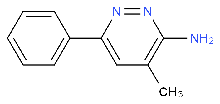 3-Amino-4-methyl-6-phenylpyridazine_Molecular_structure_CAS_81819-90-1)