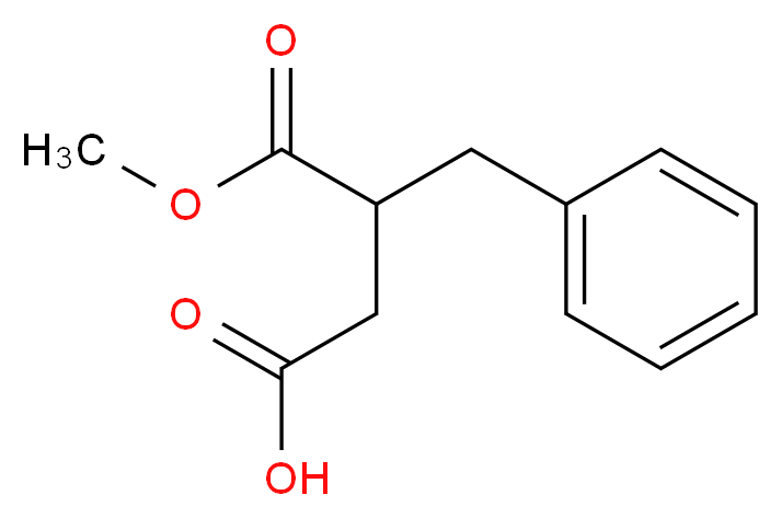 (R)-(+)-2-Benzylsuccinic acid 1-methyl ester_Molecular_structure_CAS_119807-84-0)