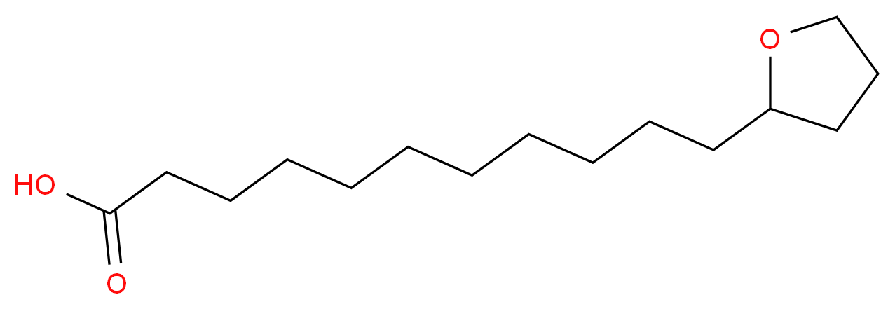 11-(tetrahydrofuran-2-yl)undecanoic acid_Molecular_structure_CAS_)