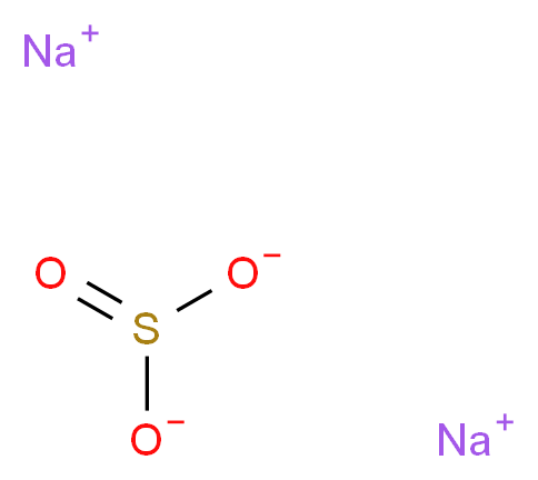 CAS_7757-83-7 molecular structure