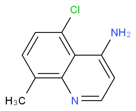 4-AMINO-5-CHLORO-8-METHYLQUINOLINE_Molecular_structure_CAS_948292-84-0)