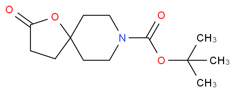 tert-Butyl 2-oxo-1-oxa-8-azaspiro[4.5]decane-8-carboxylate_Molecular_structure_CAS_301226-27-7)