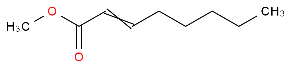 Methyl trans-2-octenoate_Molecular_structure_CAS_7367-81-9)