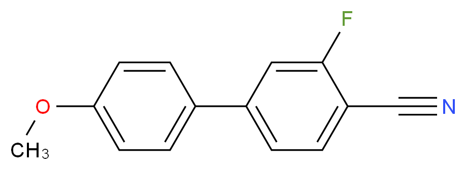 3-Fluoro-4'-methoxy[1,1'-biphenyl]-4-carbonitrile_Molecular_structure_CAS_)