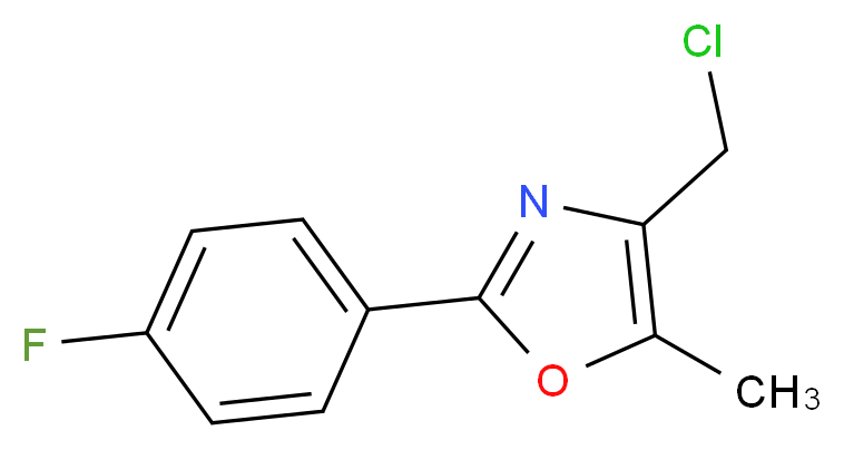 4-CHLOROMETHYL-2-(4-FLUORO-PHENYL)-5-METHYL-OXAZOLE_Molecular_structure_CAS_625826-69-9)
