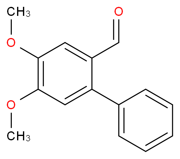 4,5-dimethoxy-1,1'-biphenyl-2-carbaldehyde_Molecular_structure_CAS_)