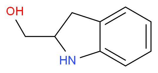2-(Hydroxymethyl)indoline_Molecular_structure_CAS_27640-31-9)
