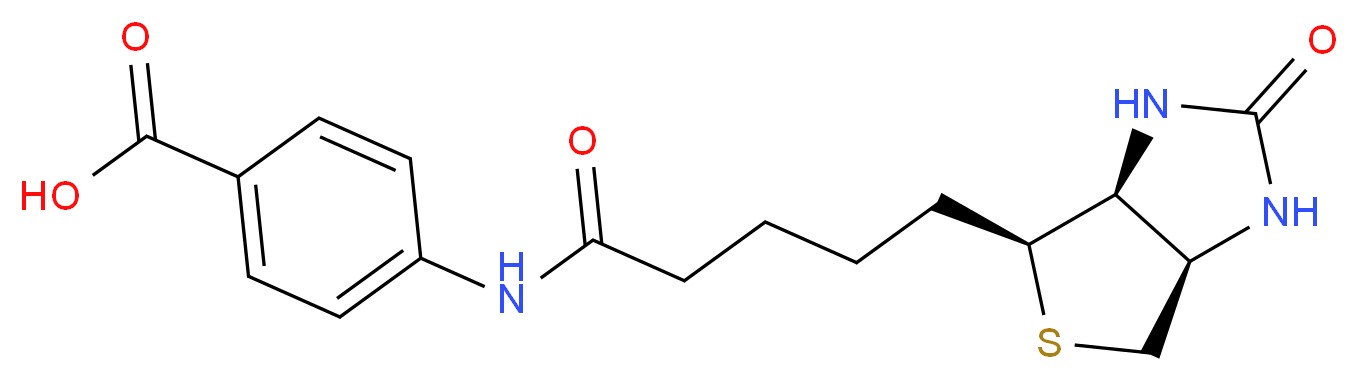 N-(+)-Biotinyl-4-aminobenzoic acid_Molecular_structure_CAS_6929-40-4)