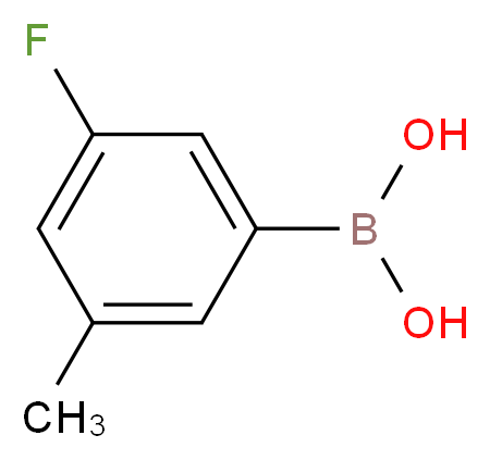 (3-Fluoro-5-methylphenyl)boronic acid_Molecular_structure_CAS_850593-06-5)