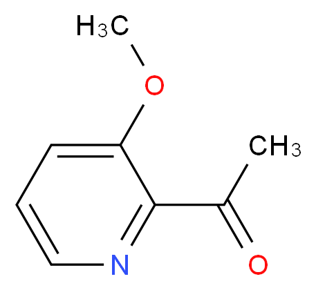 1-(3-Methoxypyridin-2-yl)ethanone_Molecular_structure_CAS_379227-03-9)