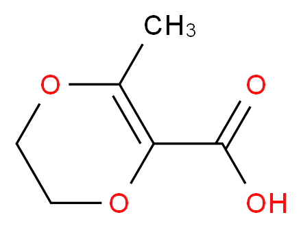 3-Methyl-5,6-dihydro-1,4-dioxine-2-carboxylic acid_Molecular_structure_CAS_135813-44-4)