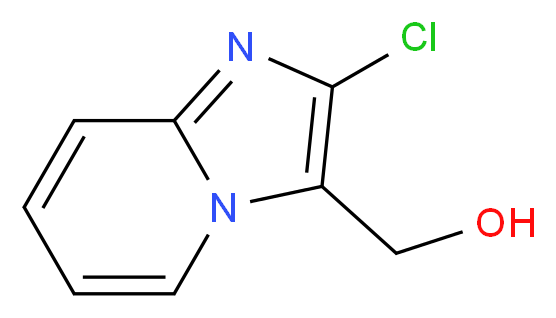 (2-Chloro-imidazo[1,2-a]pyridin-3-yl)-methanol_Molecular_structure_CAS_)