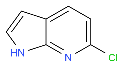6-Chloro-1H-pyrrolo[2,3-b]pyridine_Molecular_structure_CAS_55052-27-2)