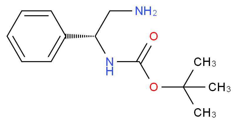 (R)-tert-butyl 2-amino-1-phenylethylcarbamate_Molecular_structure_CAS_137102-65-9)