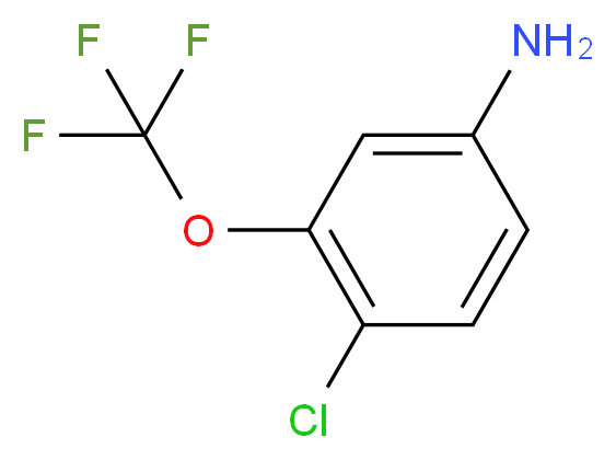 4-Chloro-3-(trifluoromethoxy)aniline_Molecular_structure_CAS_)