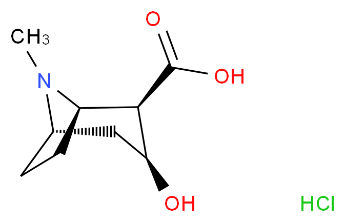 Ecgonine hydrochloride_Molecular_structure_CAS_5796-31-6)
