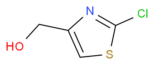 2-Chloro-4-(hydroxymethyl)thiazole_Molecular_structure_CAS_)