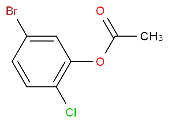 5-Bromo-2-chlorophenyl acetate 98%_Molecular_structure_CAS_)