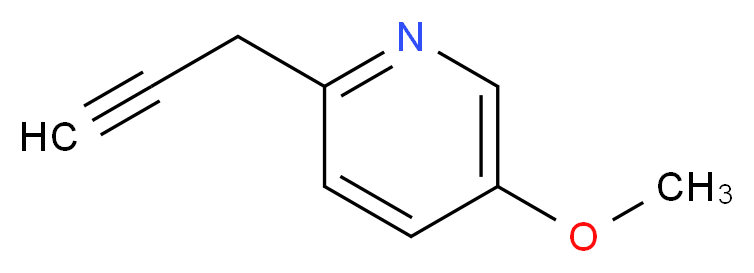 5-METHOXY-2-PROP-2-YNYLPYRIDINE_Molecular_structure_CAS_)