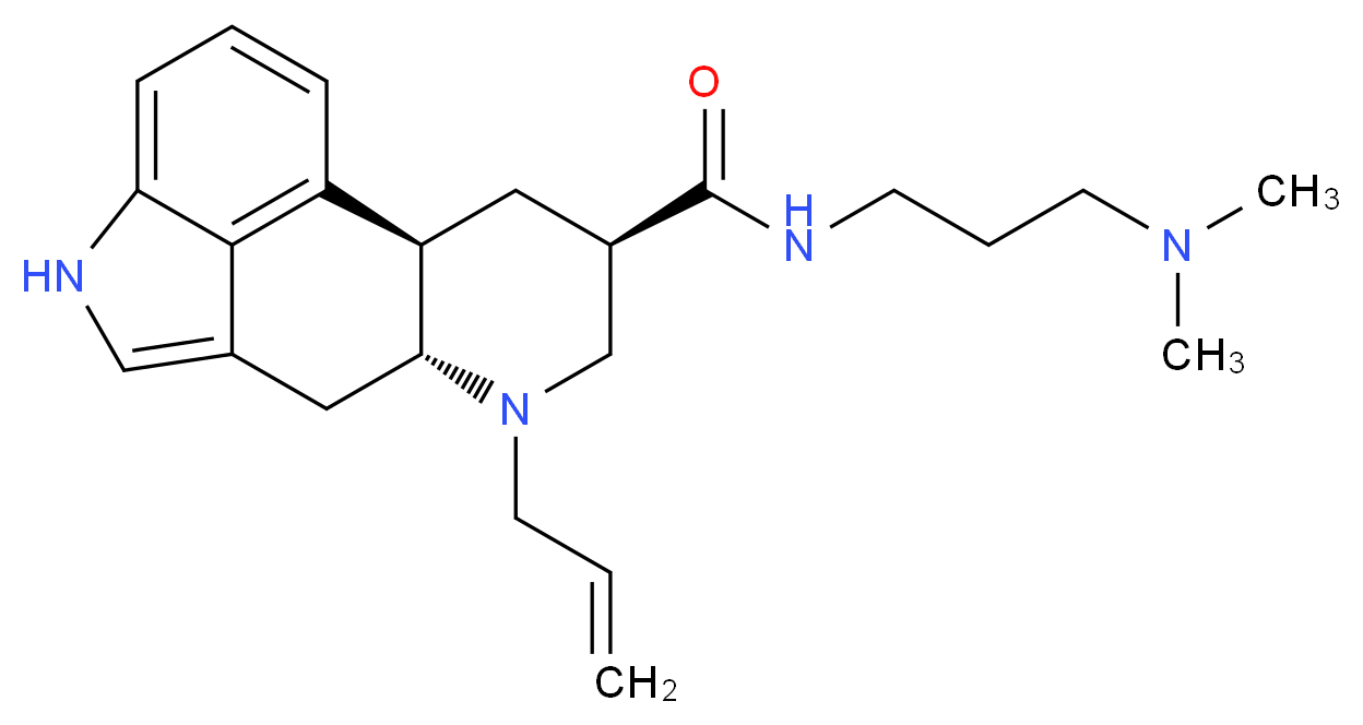 Desethylcarbamoyl Cabergoline_Molecular_structure_CAS_85329-86-8)