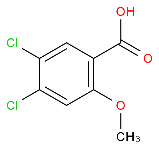 4,5-dichloro-2-methoxybenzoic acid_Molecular_structure_CAS_)